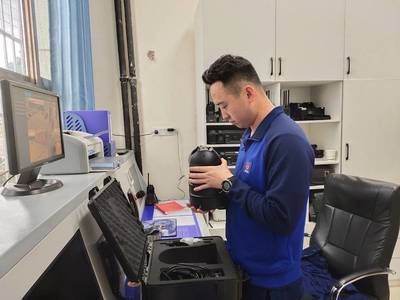成紀消防救援站開展通信器材維護保養 確保戰時通信暢通無阻